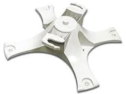 White Network Device Wall Ceiling Mount Compatible with Aruba JW047A, AP-220-MNT-W1W