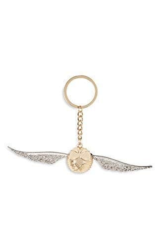 Harry Potter Gold and Silver Snitch Key Ring Keyring