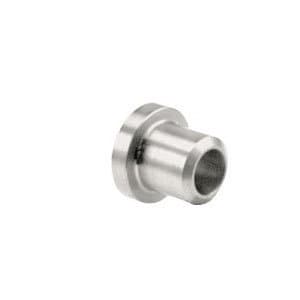 40P-40BWSF-40 Code 61 Carbon Steel Butt Weld to Flange Head Adapter for Schedule 40 Pipe, O-Ring Type, 2.50" Pipe Size, 2.50" Clamp Size