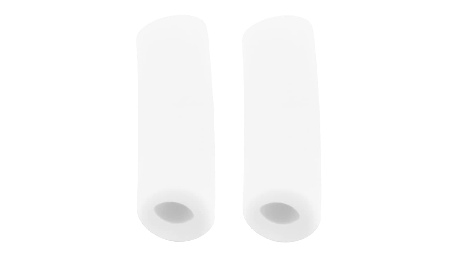 Teak Tuning Standard Fingerboard 2-Pack Pivot Cups - Clear | Compatible with Most Trucks | Tube Length is Approximately 2mm - 3mm | Trim as Needed to Desired Size