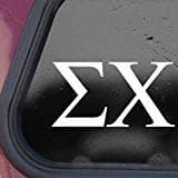 So Cool Stuff Sigma Chi Logo - Vinyl - 5" Wide Decal - Laptop Tablet Skateboard car Windows Sticker