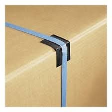 Small Embossed Plastic Edge Protectors 28mm x 25mm