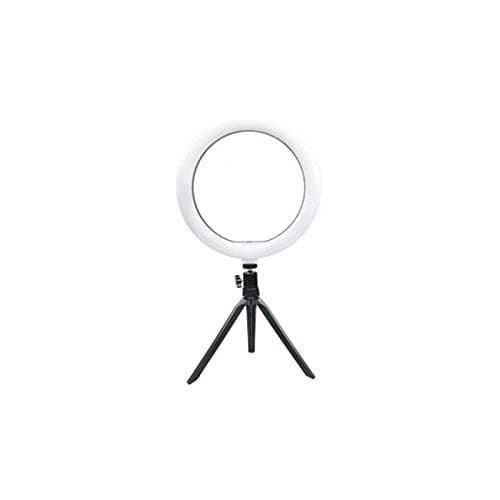 10 inch Ring Light Suit Beauty Live Light Make-up Light Self-portrait Photography Three-color Light (Desktop Stand)