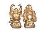 1 of Assorted Gold Buddha Keychains