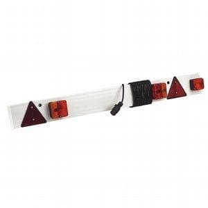 6ft Trailer Lighting Board With 9 Metres Cable + 7 Pin Plug (Inc Fog)