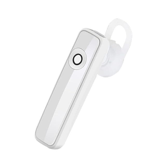 Wireless Bluetooth For Nokia Lumia 610 NFC Single Ear One Ear truly Ultra stylish wireless mic buttons K1 Gaming Headphone Talk time long standby Hi-Fi sound calling Long Battery Life - (White, SE.F)
