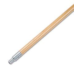 (6 Pack Value Bundle) BWK136 Metal Tip Threaded Hardwood Broom Handle, 1" Dia x 60in Long