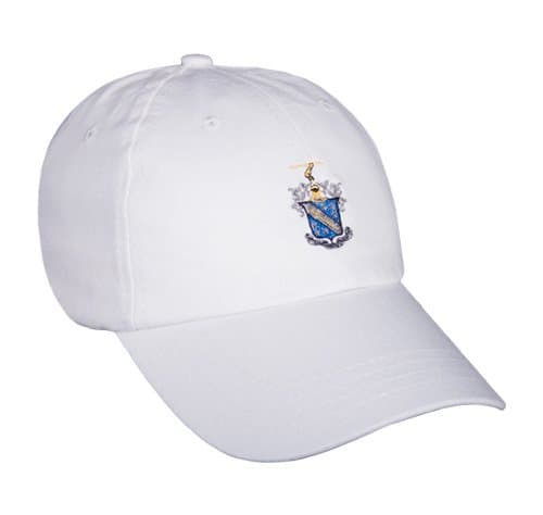 Phi Delta Theta Fraternity Crest Cap - White