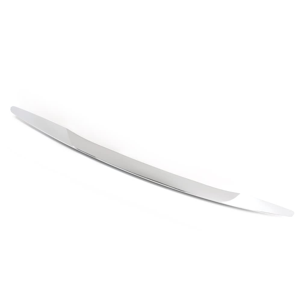 CHEDA Chrome/Gray Front Hood Moulding Compatible with 2011 2012 2013 Hyundai Sonata