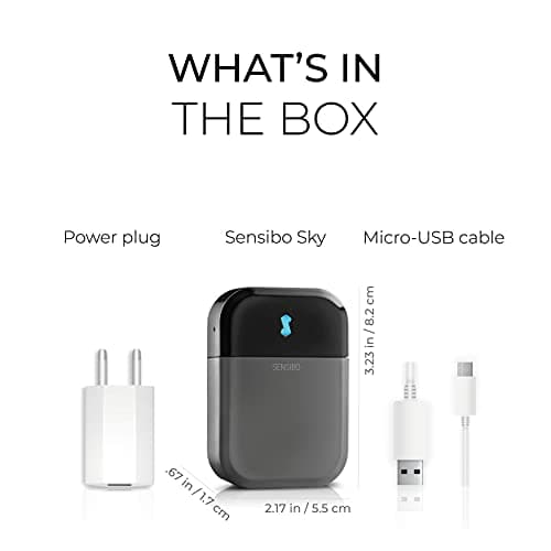 Sensibo Sensibo Sky Air Conditioner Controller, Wi-Fi, iOS and Android compatible, available for Amazon Alexa and Google Home