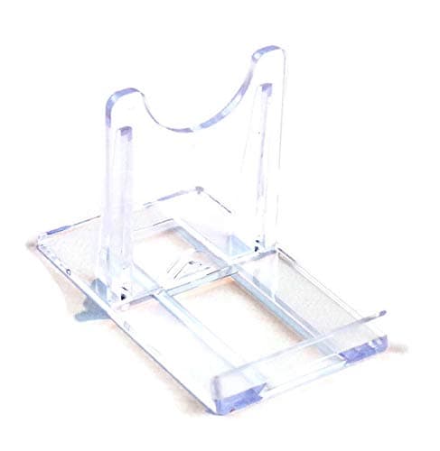 Leeds Display : BR50CT : 10 x Adjustable Sliding Plastic Stands : 5cm, 2" : Plate Support