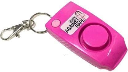 Aryshaa ABS Self Defence Anti-Rape Device Alarm Keychain (Pack of 2)