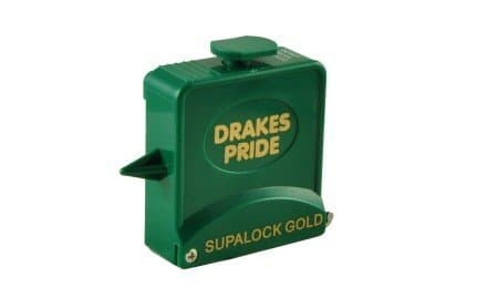 Drakes Pride Supalock Gold 9ft String Bowls Measure plus Calipers