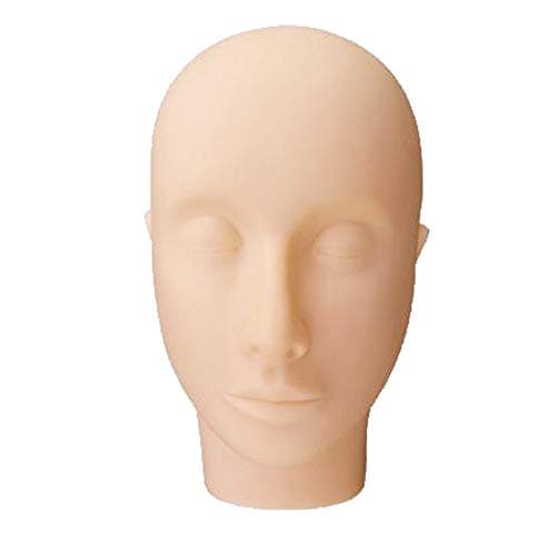 Ymiss Training Mannequin Head for Eyelash Extension Makeup Eyebrow Practice