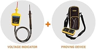 Martindale VIPD150-S Voltage Indicator and Proving Device Kit, GS38 Compliant, 50–1000V AC/DC