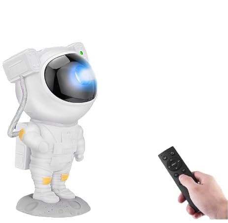 Paroxysm Astronaut Galaxy Projector Night Light with Remote Control Timer, 360° Adjustable, for Kids, Adults Bedroom, Gaming Room, Home Party, Fascinating and Tranquil Ambiance