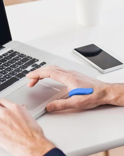 2 Pcs Sugar Control Li4 Acupressure Point Massager, Supporting Relaxation, Tension Relief And Headache Relief Hand Clip (Blue)