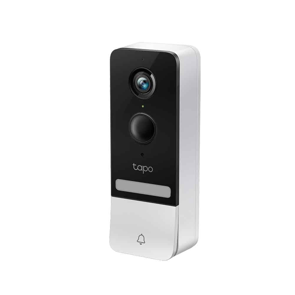 TP-Link D230S1 Smart Wireless Security Doorbell, 2K 5MP Battery Powered, Two-Way Talk, IP64, Works with Alexa and Google Home, Easy Installation ( D230S1)