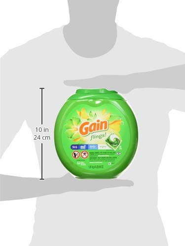Gain flings! Laundry Detergent Soap Pods, High Efficiency (HE), Original Scent, 81 Count