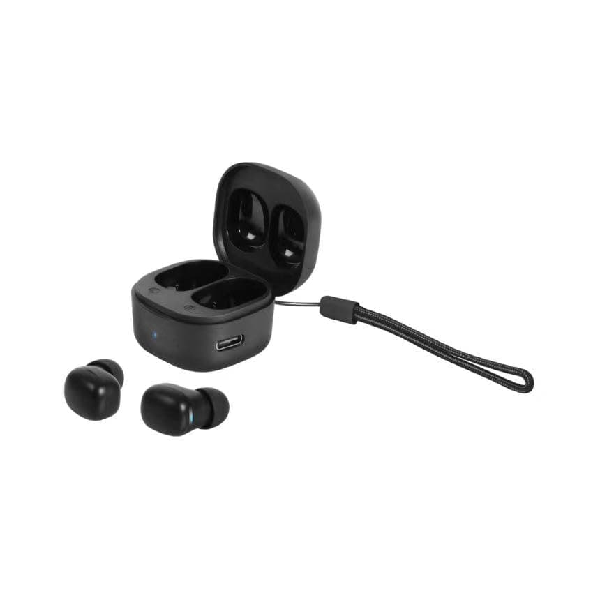 Wireless Earbuds for Small Ears, Compact Ear Buds for Kids & Teens, 2.5g Ultra-Light, Coin-Sized Charging Case, Bluetooth 5.4 Earphones for Workout &Outdoor, Laptop Pad Phones Compatible, Black