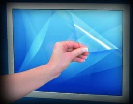 Antiglare Touch Screen Protector for 19" Touch Screen or LCD Screen - 14.8" x 11.85" (376mm x 301mm)