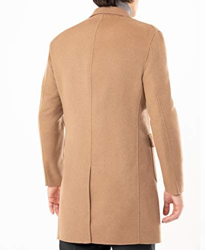 DKNY Men's Regular Overcoat