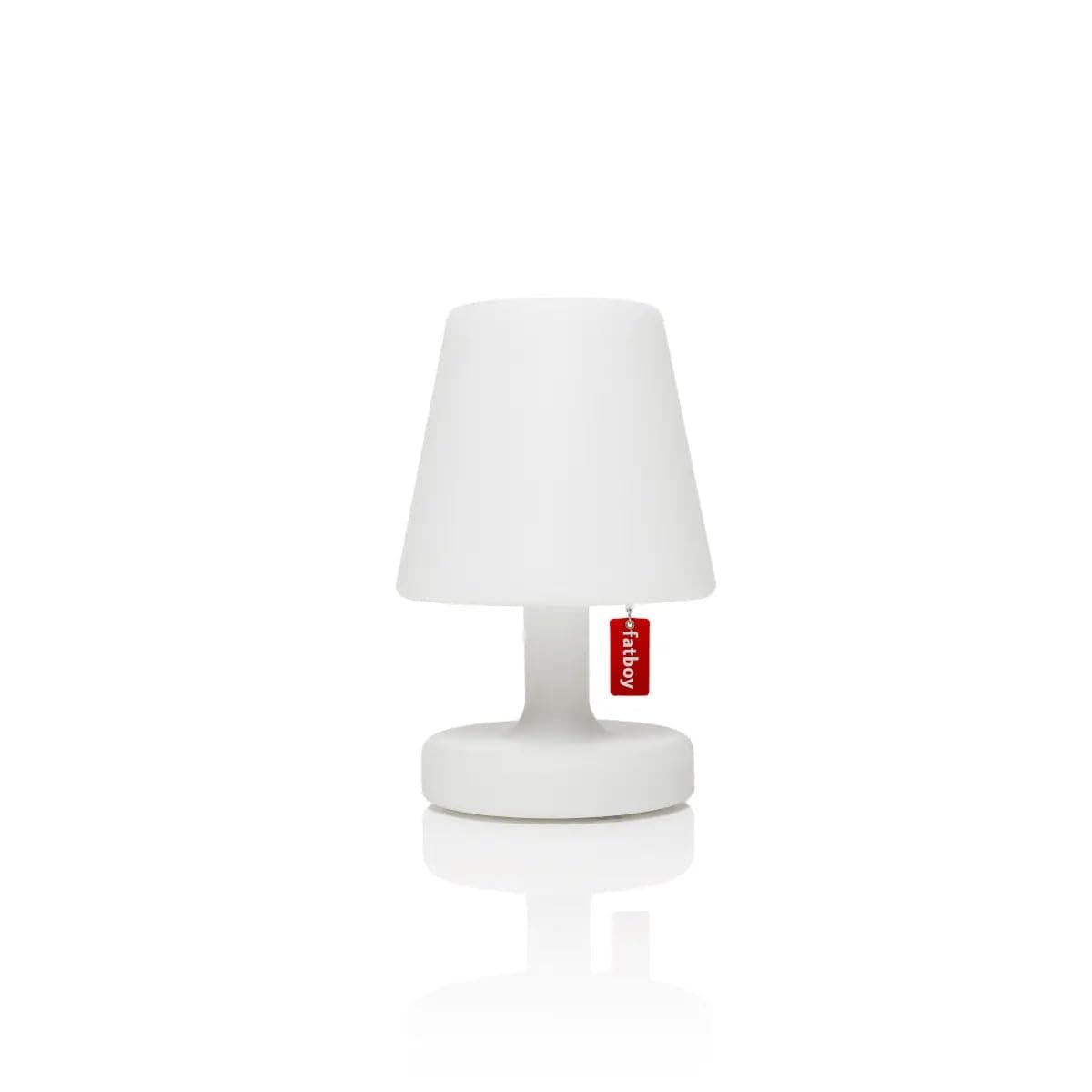 Fatboy Rechargeable Table Lamp Edison The Petit - Wireless, Dimmable, Portable Night Light - White, Polyethylene Material