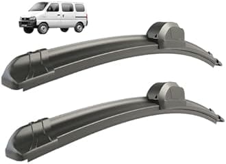 Windshield Car Wiper Blades Compatibility With Maruti Eeco, Eeco Wiper Blades - Set of 2Pc (D-16,P-16)