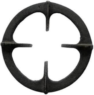 Apna Iron Gas Stove Burner Stand/Extra Attachment Removable Pan (13.5 X 13.5 Cm)