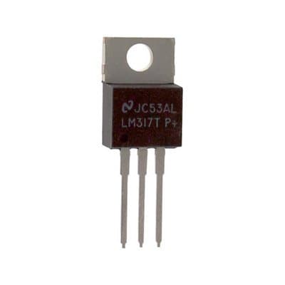 Rk Education LM317T Variable Voltage Regulator TO220 1.5A Pack of 1