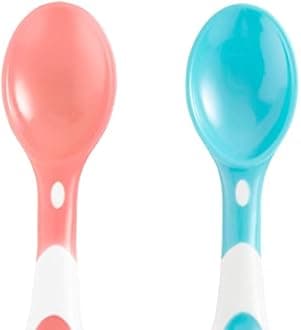 Munchkin® Love-a-Bowls™ 10 Piece Baby Feeding Set, Includes Bowls with Lids and Spoons, Multicolor & Soft Tip™ Infant Spoons, 12 Count (Pack of 1)