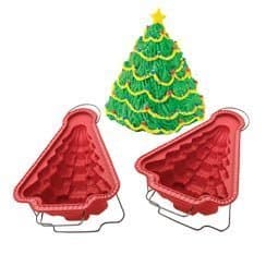 Create -N- Celebrate silicone Christmas tree cake pan