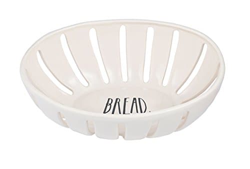 Rae Dunn by Magenta Stem Print Bread Basket