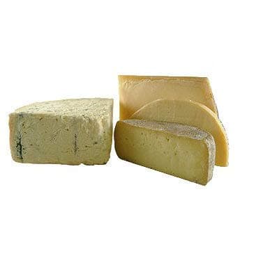 Italian Cheese Sampler Assorted Box - 2 lbs - Provolone, Grana Padano, Gorgonzola
