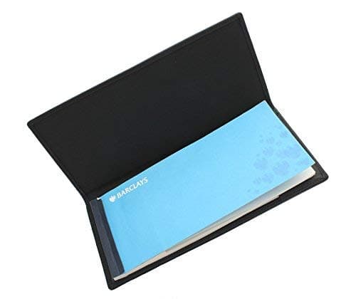 Business Cheque Book Holder AC1234 Black