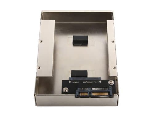 Silverstone SDP09 6 Gbps 2.5-Inch SATA HDD/SSD Adapter for 3.5-Inch Hot-Swappable Drive Bays (Nickel)