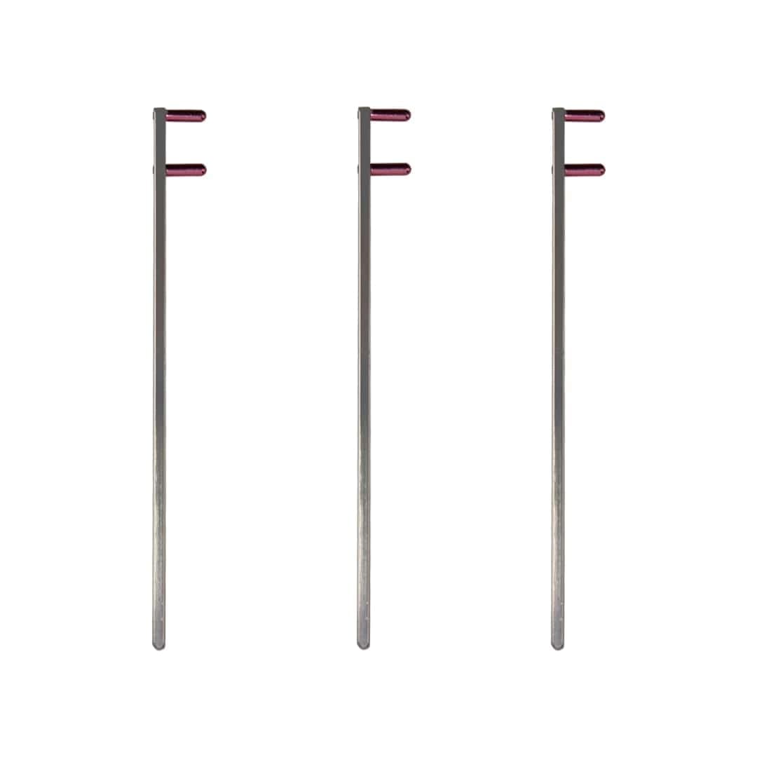 ADS Dental X-Ray Positioning Indicator Aligning Arm, Bite Wing, XCP Style, Rinn FPS 3000 Autoclavable, by Aim Dental Supply- BiteWing Red, 3 Pack