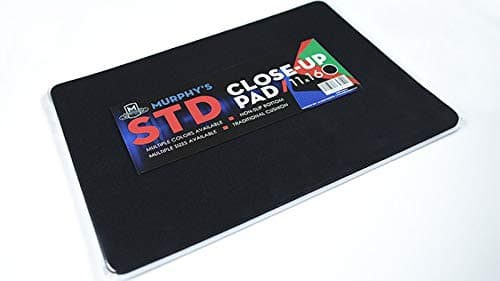 Murphy's Magic Standard Close-Up Pad - Available in Two Sizes & Multiple Colors (Black, 11x16)