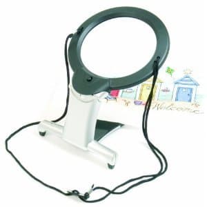 2 in 1 Neck Magnifier with Built in LED Light