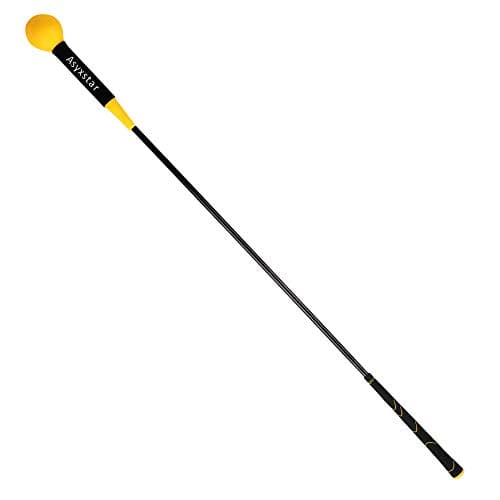 Asyxstar Golf Swing Trainer Aid - Power Flex Golf Swing Training Aid for Strength and Tempo Golf Warm Up Stick