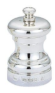 Solid Silver Pepper Mill/Pepper Grinder (2.5 inches) New
