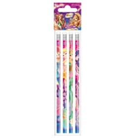WINX 4 PENCILS WITH ERASERS