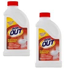 Iron Out Rust Stain Remover Powder, 28 Oz, Pack of 2