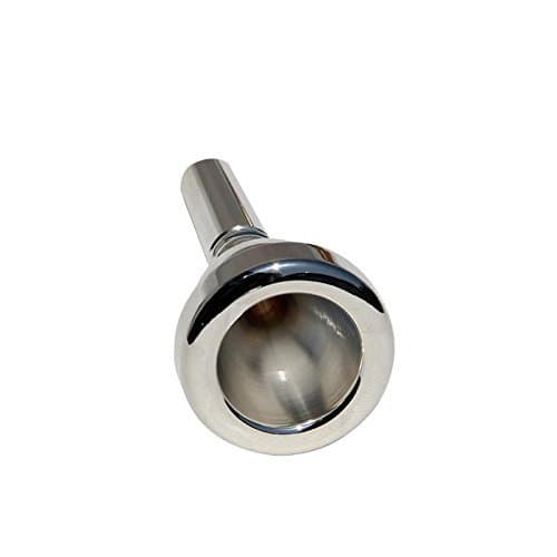 Glory Large Shank Silver Plated Trombone Mouthpiece 61/2