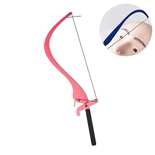 Eyebrow Ruler, WooyMo Microblading Line Marker Ruler With 10pcs Thread Line Eyebrow Measure Tool