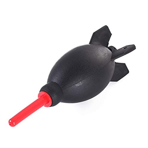 Run Shuangyu Rocket Air Blower Duster Blower Pump DSLR Camera Lens Dust Cleaning Tools Red Large