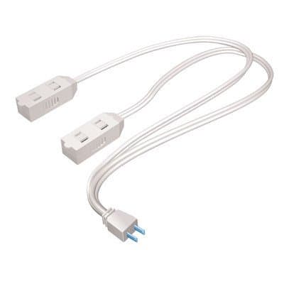 Stanley CordMax Duo Twin Extension Cords One Single Plug Each with 3 Outlets