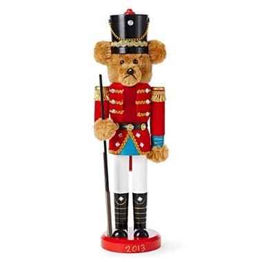 Martha Holiday The Night Before Christmas 14" 2013 Bear Nutcracker Figure Figurine
