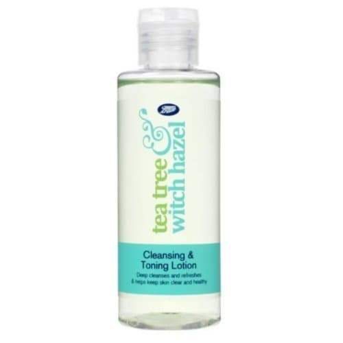 Boots Tea Tree and Witch Hazel Cleansing & Toning Lotion - Helps Keep Skin Clear and Healthy by Tea Tree Witch Hazel