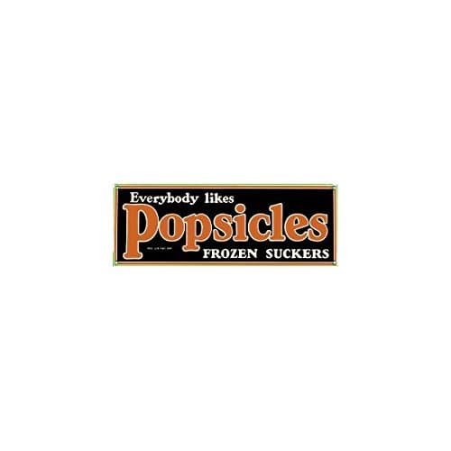 Ande Rooney Popsicles Metal Sign